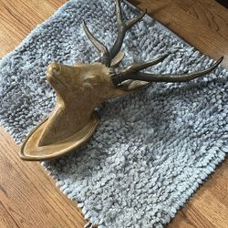 Mid Century Chapman Mount Wall Deer Head 1977 