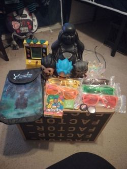 Box of Knickknacks and Accessories