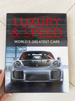 Luxury & Speed Coffee Table Book
