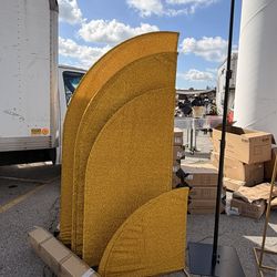 4 wedding stand with covers