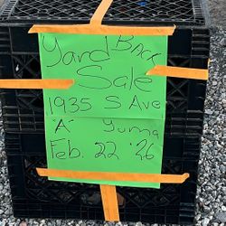 Yard Sale