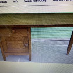 Antique Oak Writing Desk