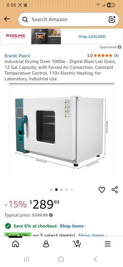 Lab oven 1000w