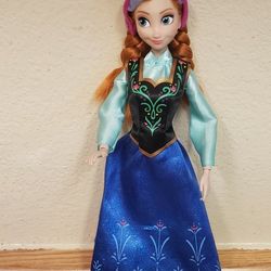 DISNEY frozen Anna doll
