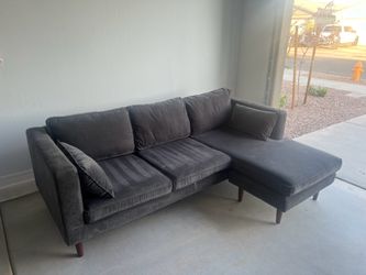2 Piece Upholstered Chaise Sectional