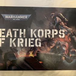 Warhammer 40K Death Korps of Krieg Army Box Set