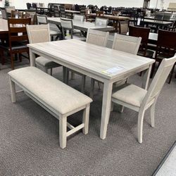 Gray Dining Table Set