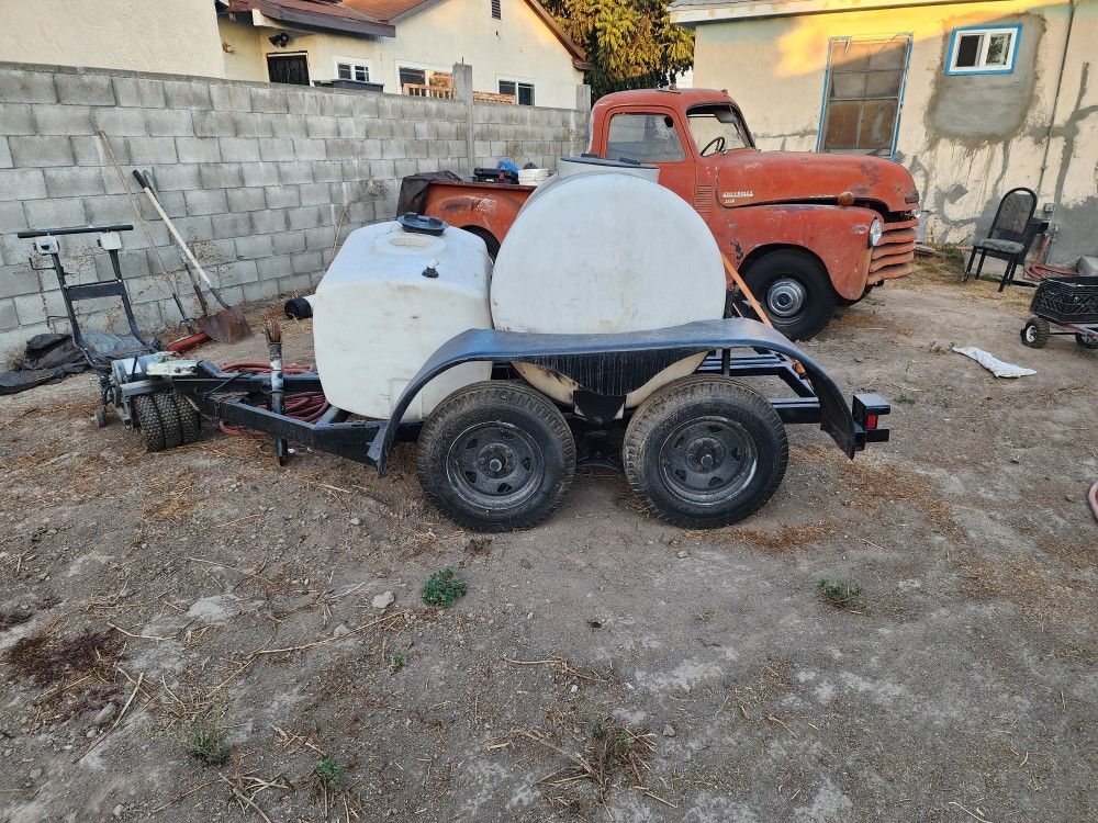 Double Axle Heavy Duty Trailer 
