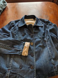 Liz Claiborne Nautical Jean Jacket, 12