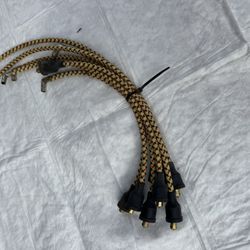 Cloth Braided Spark Plug Wire Set – Vintage Style