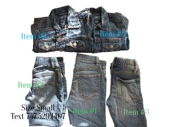 Boys Size Small STILL AVAILABLE! Denim Jackets Jeans Pants Clothes