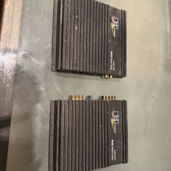 DEI Audio amplifiers