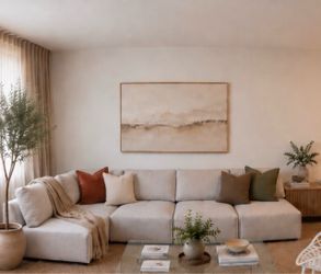 Large 5-Piece Modular Sofa Couch Sectional