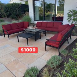 In -stock patio furniture (we finance and deliver)