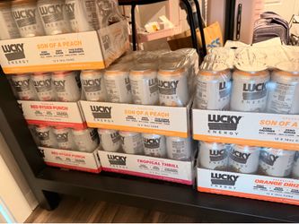 30+ Cases Of Energy Drinks
