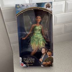 Disney Movie Peter Pan & Wendy Tinker Bell Fairy Doll with Wings Brand New