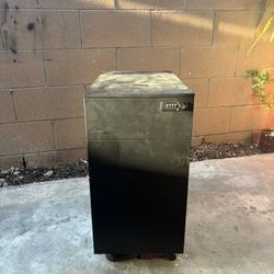 Mobile 3 Drawer File Cabinet With Code Panel (key Not Included 