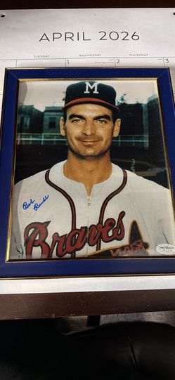 Autographed Bob Buhl Photo