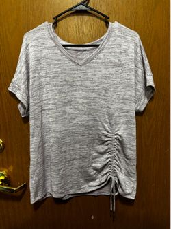 Grayish purple women’s top