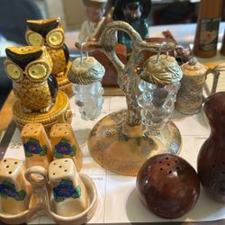 Salt and pepper shakers