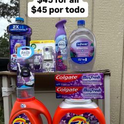 Tide Febreze Detergent Bundle
