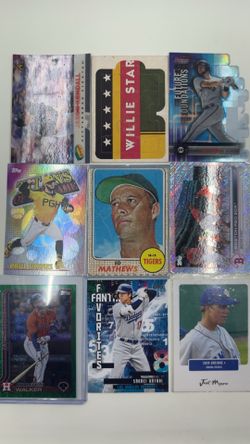 Baseball card collection