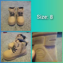 Toddler Boots Size 8 