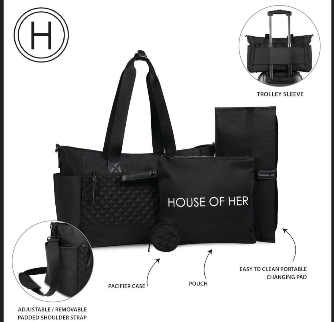 Luxury Diaper Bag