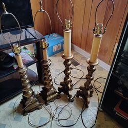 Antique Brass Lamps