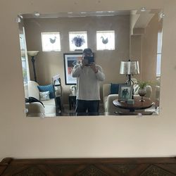 Beveled mirror