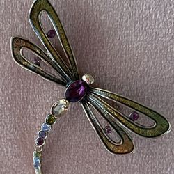 Vintage Dragonfly Pin