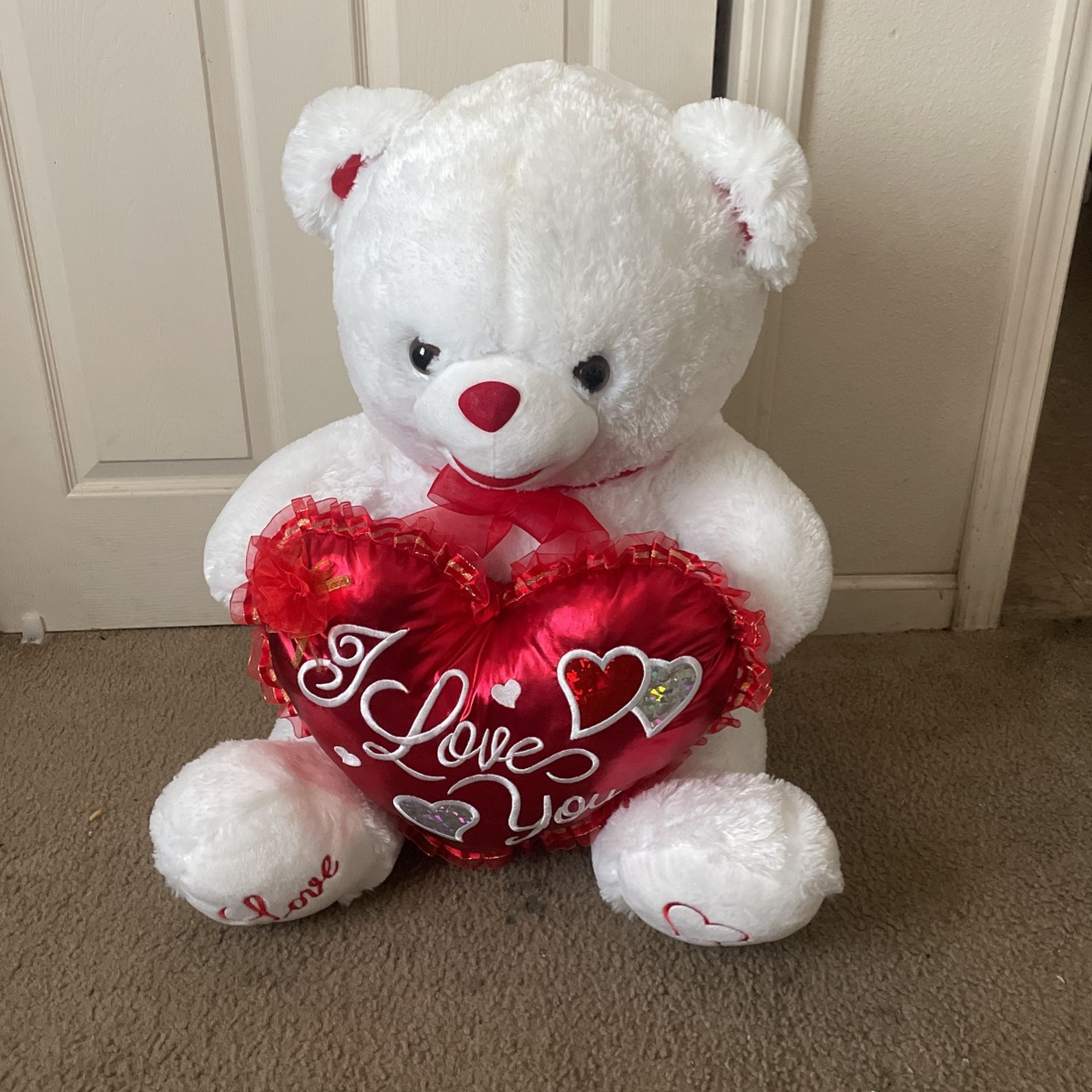 2 Ft I Love You Bear