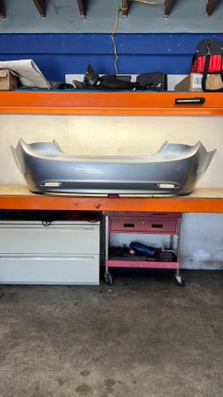 11 12 13 2011-2013 Hyundai Sonata Rear Bumper Cover Gray Used Oem