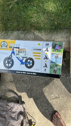Strider balance bike