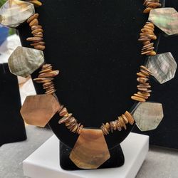 Bali Mother Of Pearl Necklace 