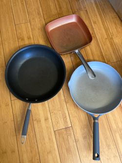 Three frying pans are $5