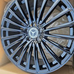 20"new Staggerd Wheels & New Tires For MERCEDES BENZ S560 