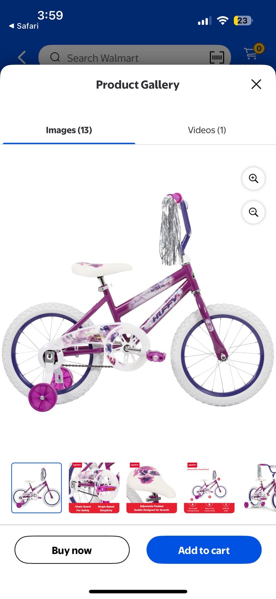 Huffy Girl Bike