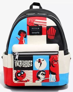 Loungefly Disney Pixar The Incredibles 2 Color-Block Mini Backpack