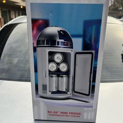 Star Wars R2-D2 Mini Fridge Thermoelectric Cooler Refrigerator 