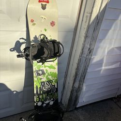 Burton Snowboard W/ Bindings