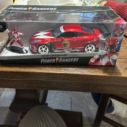 Toy Red Ranger Diecast 