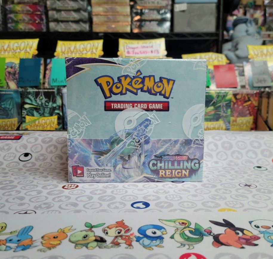 chilling reign booster box near me Chilling Reign [Sword & Shield] Pokemon Booster Box main image 0