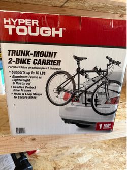 Trunk-mount 2 bike carrier
