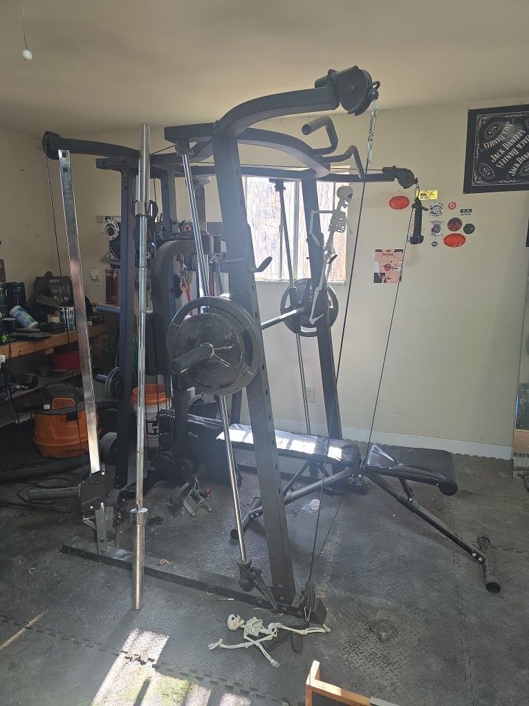 Smith Machine, Fly,cables, Pull Up Bar
