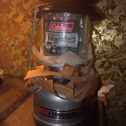 Coleman lantern dual fuel unleaded and Coleman fuel