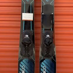 Connelly Eclypse 67" Wide-Body Water Skis + Padded Carry Bag