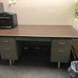 Free Large Metal Desk