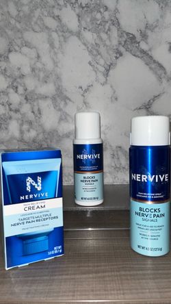 All Brand NEW! 🆕   Nervive — Body Care Products-roll on/cream/spray(((PENDING PICK UP TODAY)))