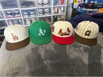 Dodgers/A’s/ STL Cardinals/ Braves hat 7 3/8